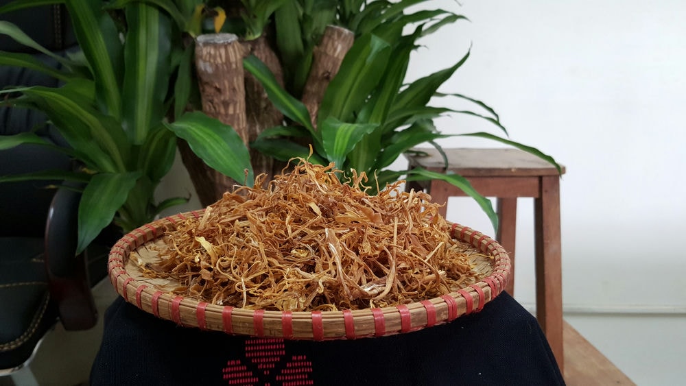 Măng rừng già tước sợi