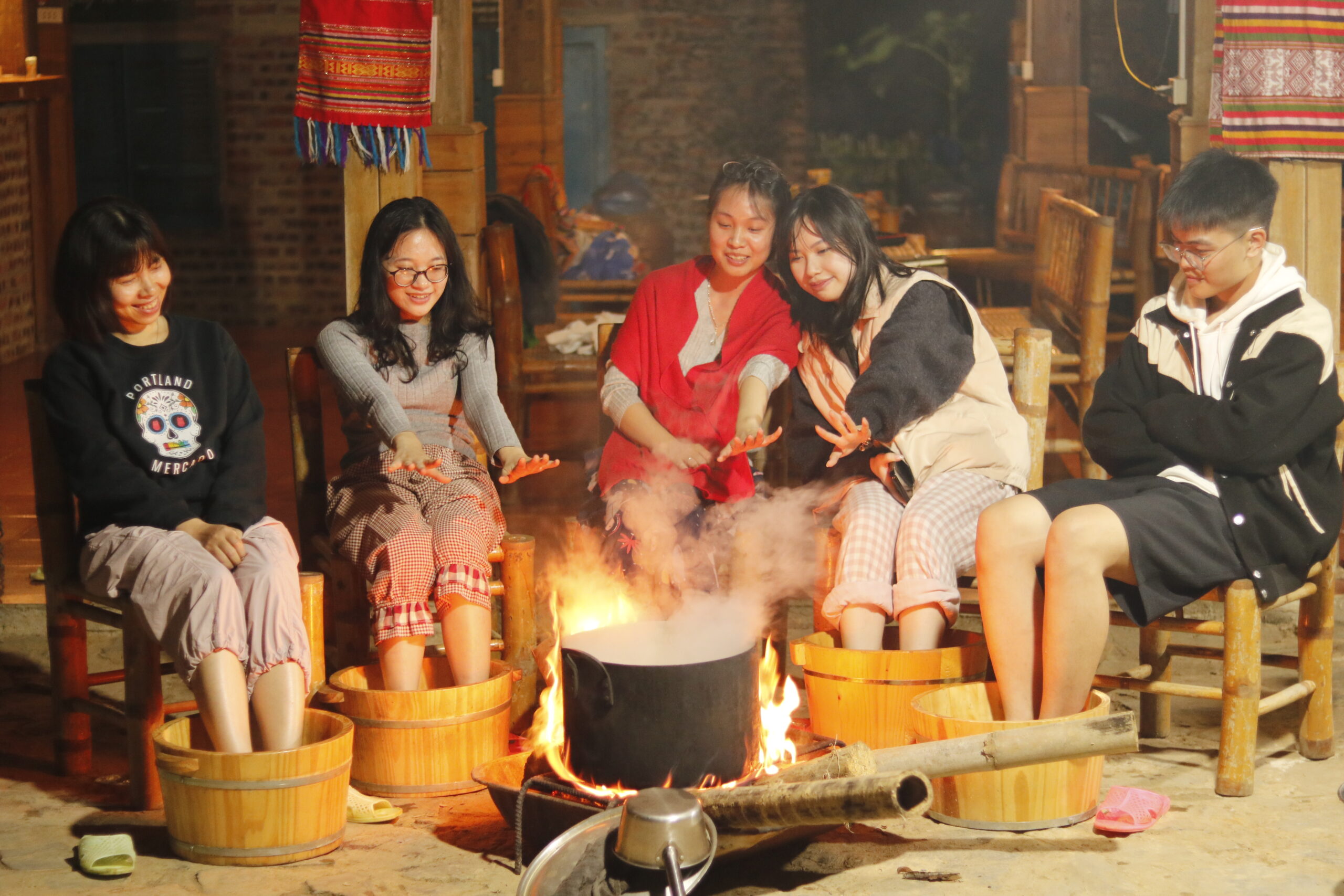 Trải nghiệm thư giãn Ngâm chân thảo mộc